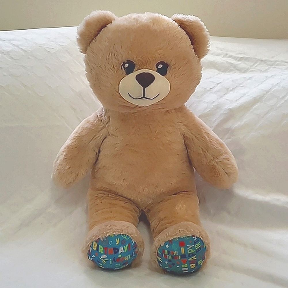 'Happy Birthday' Build-A-Bear Plush Stuffy Bear